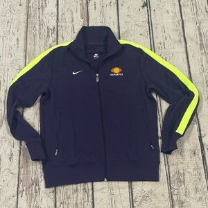 Desportes Blue Nike Zip Up Running Soccer Track Jacket